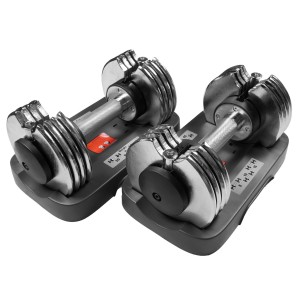 Bayou Fitness Adjustable Dumbbells 5-25 lb (Pair)