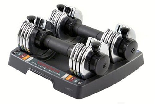 Weider Speed Weight Adjustable Dumbbells - 2.5-12.5 lbs