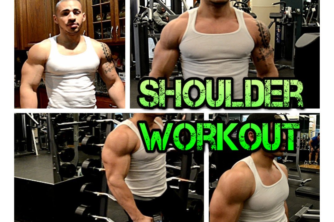 how to build up shoulder muscles with dumbbells